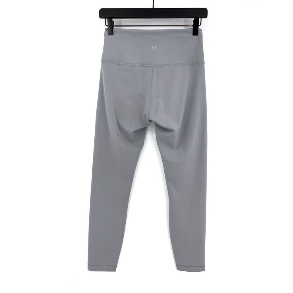 LULULEMON Wunder Train High-Rise Tight 25" Rhino Grey 8 - Picture 7 of 8